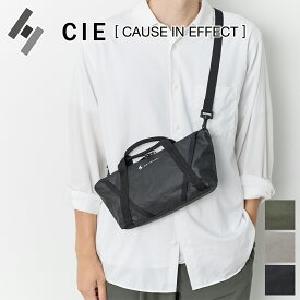 【シー Wプレゼント付】 CIE シー バッグW-CROSS ミニショルダーバッグ 032501メンズ レディース ショルダーバッグ サコッシュ ミニトート 2WAY 斜めがけ 撥水 日本製 ギフト プレゼント ブランド 軽い 撥水 丈夫 旅行 アウトドア 軽量 大人 女性 男性