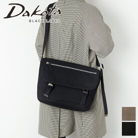 【ダコタ ブラックレーベル Wプレゼント付】 Dakota BLACK LABEL ダコタ ブラックレーベル バッグハック ショルダーバッグ (M) 1623401メンズ 撥水 斜めがけ ギフト プレゼント ブランド 軽量 大人 女性