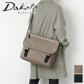 【ダコタ ブラックレーベル Wプレゼント付】 Dakota BLACK LABEL ダコタ ブラックレーベル バッグハック ショルダーバッグ (L) 1623402メンズ 撥水 斜めがけ ギフト プレゼント ブランド 軽量 大人 女性