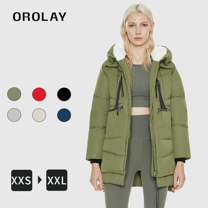 楽天市場】OROLAYの人気ダウジャケット 今年の冬に欠かせないコート 