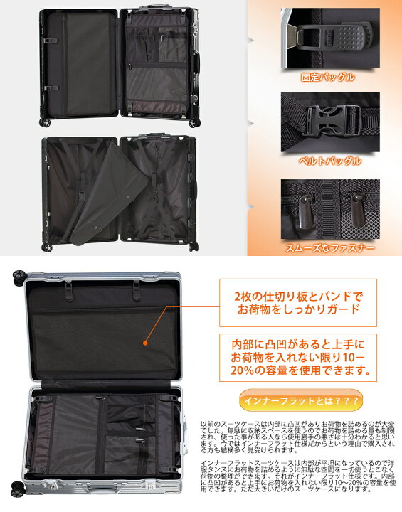 楽天市場】【累計販売2.9万突破!!】TABITORA(タビトラ) スーツケース 