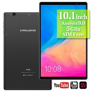 【10.1インチ】Teclast P10S&HD 32GB 3GBRAM IPS 5GHz Andoid9.0 SIMフリー android tablet タブレット wi-fiモデル pc 端末 本体【オンライン レッスン パソコン ゲーム お祝い 在宅ワーク 学習 授業 プレゼント 父の日 母の日】