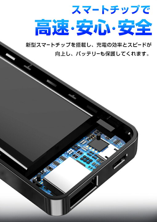 楽天市場】【期間限定300円クーポン！】モバイルバッテリー 名入れ 