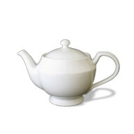 クラシック ティーポット(茶こし付き 8分目約340cc)日本製 磁器 白 ポット 白磁 ポーセリンアート ◆ak …