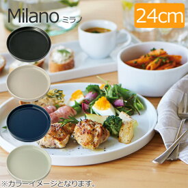 【B級品 スーパー アウトレット13】ミラノラウンド 24cm プレート 日本製 磁器 白い食器 メインプレート 丸皿 オードブル 大皿 食器 白