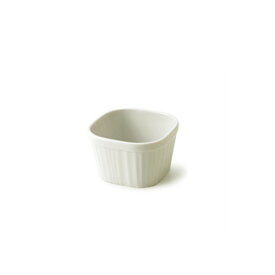 【B級品 スーパー アウトレット8】ティラミス スフレ Sサイズ 日本製 磁器 白い陶器 ココット スフレ プチシリーズ 食器 おしゃれ 白 ミニ プランター