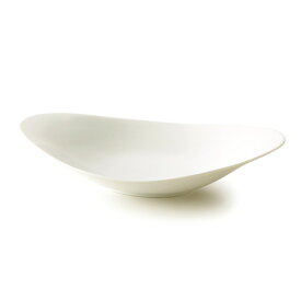30cm オーバルカーブベーカー (アウトレット含む)食器 おしゃれ カレー 皿 白 パスタ皿 白い食器 皿 おしゃれ 楕円 反型 スープ オーバル