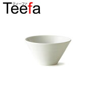 Teefa ティーファ 16cm深ボウル Mサイズ (アウトレット)日本製 磁器 業務用食器 食器 白 中鉢 ◆yt シリ…
