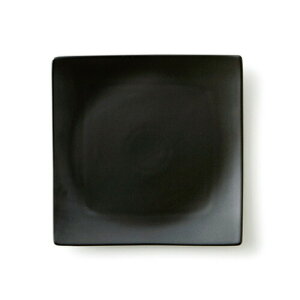 【黒マット】ALPHAアルファ 22cm 正角皿日本製 皿 おしゃれ お皿 おしゃれ 食器●3 アウトレット 日本製 食器 磁器 美濃焼 角皿 スクエアプレート 黒 プレート 四角 皿 おしゃれ 中皿 大皿