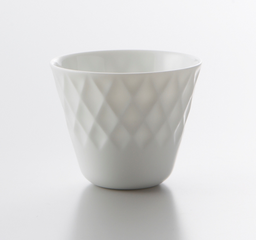 信託 売店 デザインが浮かび上がる幻想的なカップ ほのか honoka ダイヤ ミニ 小田陶器