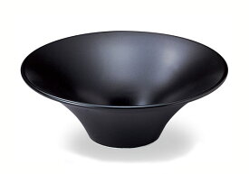 ボールセレクション 21cm 富士形ボール 黒マット 黒い食器 cafe カフェ 食器 おしゃれ オシャレ 業務用 日本製