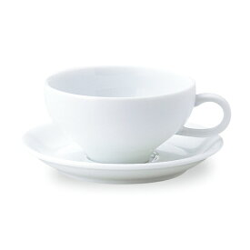 マジェスタ ティーカップ ＆ ソーサー 紅茶碗皿 紅茶碗 受皿 白い食器 cafe カフェ 食器 おしゃれ オシャレ 業務用 日本製