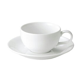 カリタ ティーカップ ＆ ソーサー 紅茶碗皿 紅茶碗 受皿 白い食器 cafe カフェ 食器 おしゃれ オシャレ 業務用 日本製
