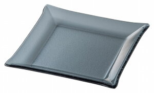 シーニュ スモーク 14cm スクエアープレート KOYO 光洋 光洋陶器 G2630066 ガラス食器 おしゃれ かわいい 可愛い