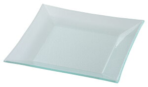 シーニュ クリア 23.5cm スクエアープレート KOYO 光洋 光洋陶器 G2670062 ガラス食器 おしゃれ かわいい 可愛い