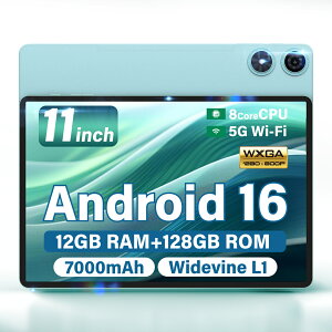 �_�������ȃN�[�|���I1000�~OFF���^�y�����\8�R�A×12GB�z�^�u���b�gPC �{�� 11�C���` Wi-Fi���f�� Android16 �V�i 128GB/RAM20(4+8���z80×800 1.6GHz/7000mAh�o�b�e���[/�������X�e���I�X�s�[�J�[/���A8MP�J��