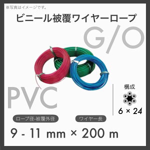 �y200m��ځz�y1�{�z �r�j�[���핢���C���[ PVC���C���[ �r�j�R�[�g���[�v ���b�L 6×24 G/O �A�E�g���C���[ 9-11mm×200m