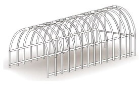 楽天市場 パイプ車庫 雪の通販