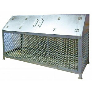 【法人または配送会社お引取り限定】テラダ ゴミステーション GS-180N ダストボックス・ゴミ保管庫 ゴミ箱 屋外