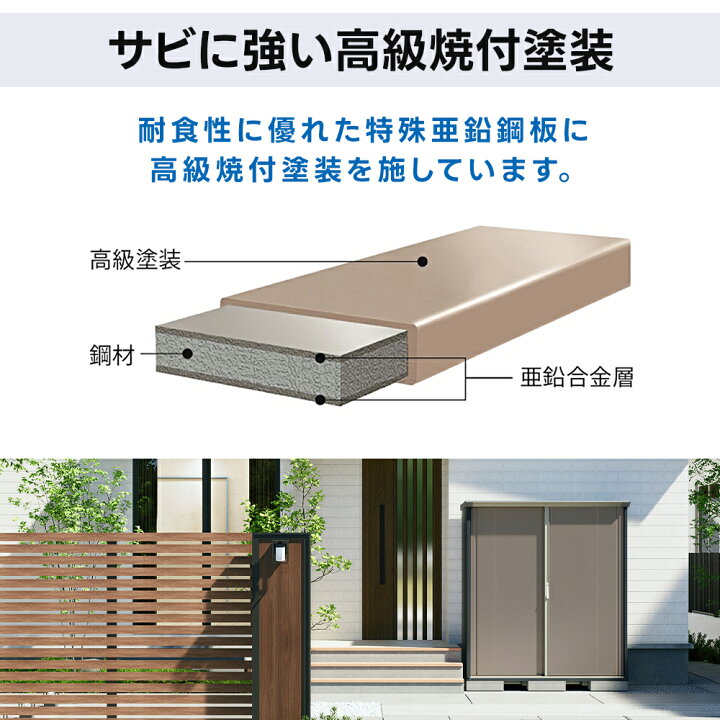 楽天市場】タクボ 物置 GP-155B GPY-155B グランプレステージ ジャンプ 