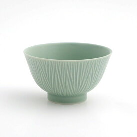 たち吉 【うつわよせシリーズ】木立 ご飯茶碗 マットグリーン 11.5cm 【単品】 茶碗 お茶碗 美濃焼 磁器 器 食器 おしゃれ 日本製 ブランド たちきち