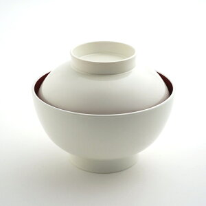 【お買い物マラソン期間はP10倍!】たち吉 椀 12.5×12.5cm・高さ10.5cm 容量330ml 【単品】 SHIRONERI 雑煮椀 ルビーレッド 越前塗 塗物 食洗器対応 汁わん 汁椀 煮物わん 煮物椀 器 食器 おしゃれ