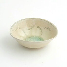 たち吉 単品 灰釉草文 刺身鉢 16×14.5cm 【単品】 ボウル 美濃焼 陶器 器 食器 おしゃれ 日本製 ブランド たちきち