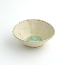 たち吉 単品 灰釉草文 小鉢 13.5×12.5cm 【単品】 ボウル 美濃焼 陶器 器 食器 おしゃれ 日本製 ブランド たちきち