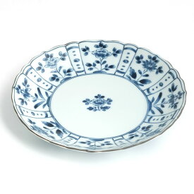 たち吉 単品 間取草花 中皿 径20.5cm 【単品】 小皿 中皿 美濃焼 磁器 レンジ対応 器 食器 おしゃれ 日本製 ブランド たちきち