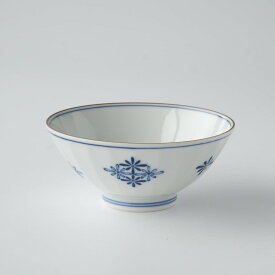 たち吉 単品 菊菱 飯茶碗（青） 12cm 【単品】 茶碗 お茶碗 美濃焼 磁器 器 食器 おしゃれ 日本製 ブランド たちきち