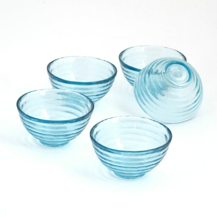 楽天市場】冷茶碗 冷茶 グラス ガラス製 210ml【5点セット】「 たち吉  