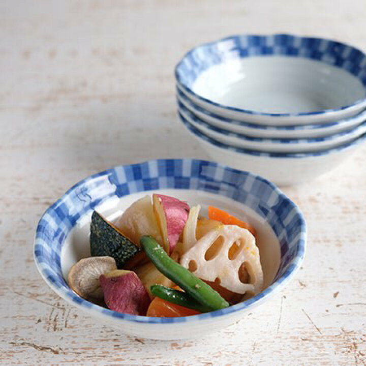 楽天市場】和食器 食器 「 たち吉 瑠璃かさね 浅鉢 」 【5点セット 