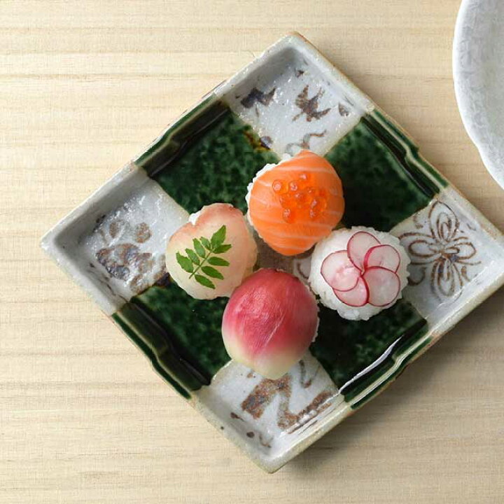 楽天市場】和食器 小皿 中皿 対角19cm「 たち吉 市松 銘々皿 」ひし形 