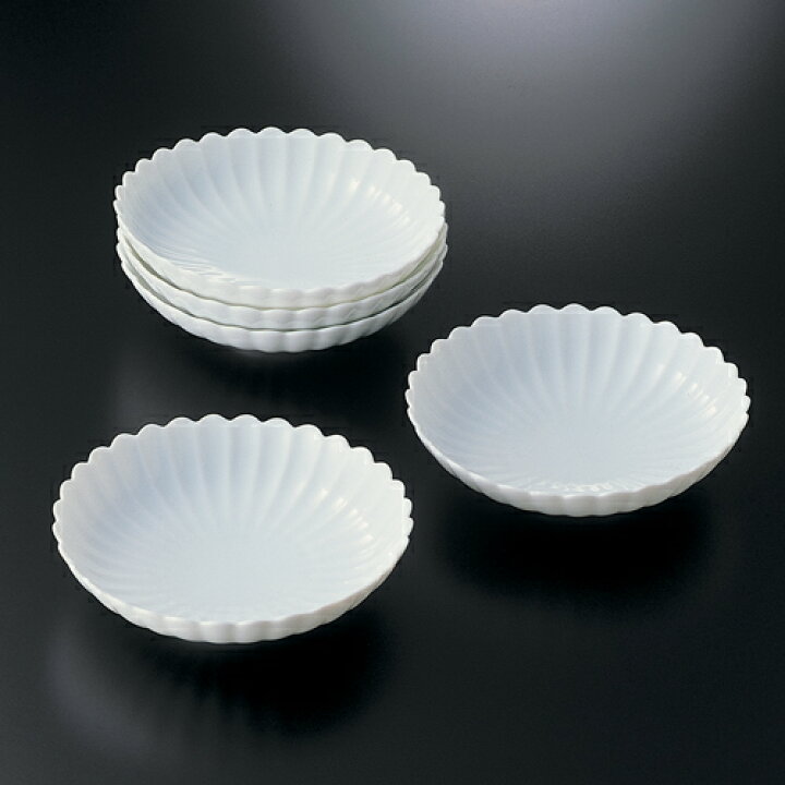 楽天市場】和食器 中皿 取り皿 取皿 小皿【5点セット】「 たち吉 白菊 