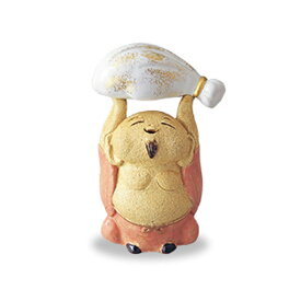 七福神 置物 高さ11cm【単品】「 たち吉 七福神 縁起かつぎ 布袋 さま 」ほてい しちふくじん 縁起 縁起物 癒し 癒しグッズ かわいい 飾り ミニ 卓上 インテリア 雑貨 オブジェ 1体 瀬戸焼 陶器 おしゃれ 日本製 富貴繁栄 プレゼント ギフト 贈り物 ブランド たちきち