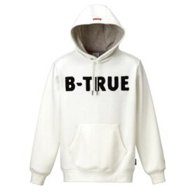 エバーグリーン　Bトゥルー　プレミアムプルパーカー　ホワイト　ビートゥルー　　B-TRUE