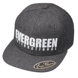 エバーグリーン　EGフラットキャップ　タイプ1　グレー　EVER GREEN　CAP　E.G.フラットキャップ　帽子　バス釣り　ブラックバス　エバグリ