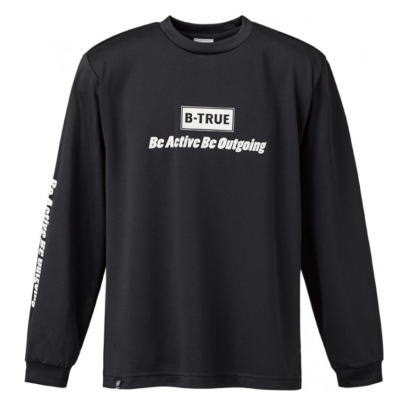 買い取り エバーグリーン Bトゥルー 今年も話題の ドライロングTシャツ Bタイプ ブラック ビートゥルー Sサイズ B-TRUE