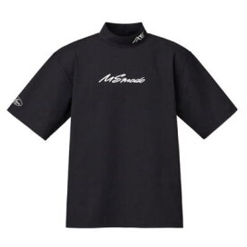 【全4サイズ】　エバーグリーン　MS-modo　ドライモックネック　Tシャツ　ブラック　モード　清水盛三　MSモード