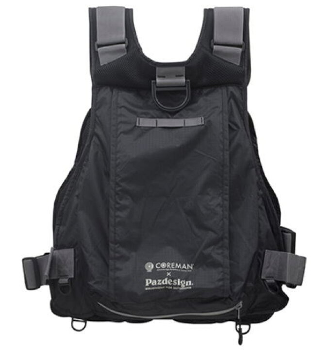 楽天市場】コアマン × パズデザイン スーパーライトベスト ブラック  