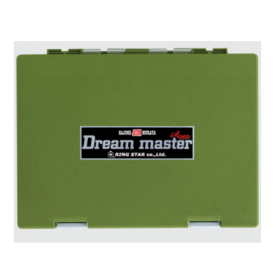 リングスター　ドリームマスター　DMA-1500SS　オリーブ　　RING STAR　Dream master　村田基　JIM　スプーン専用BOX　ワレット　エリアトラウト　管釣り