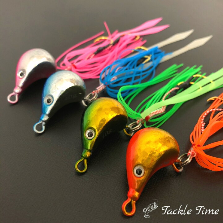 楽天市場 送料無料 Tackletime ショアラバ タイラバ キャスティング セット 鯛ラバ 40g 60g 4個セット 釣れる ドテラ流し 固定式 グロー 夜光 青物 真鯛 マダイ 仕掛け ハタ 根魚 ヒラメ マゴチ ルアー タイラバセット 鉛 ストレート ヘッド 船底型 釣り 安い 格安