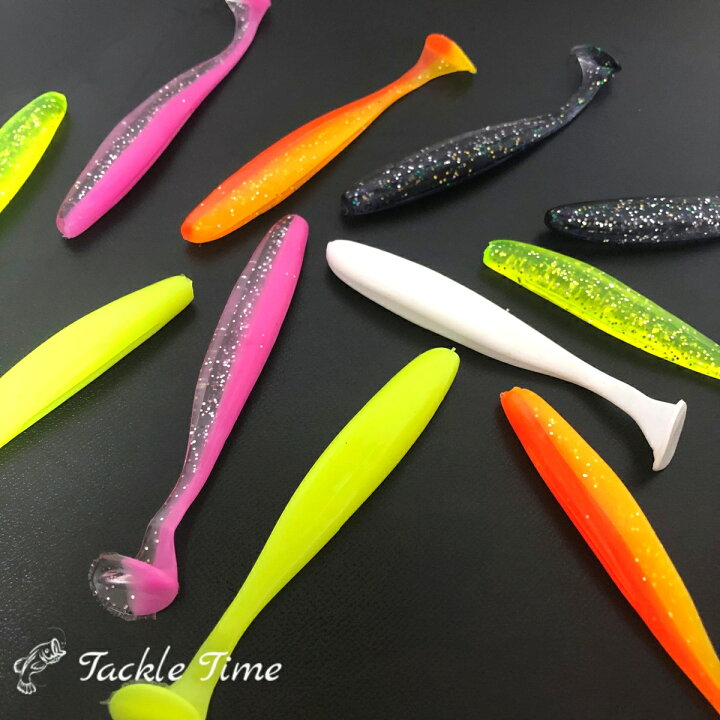 楽天市場】【送料無料】 ルアー ワーム セット シャッドテール 7cm 