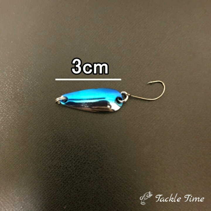 楽天市場 送料無料 トラウトルアー スプーン 渓流ルアー セット 3g 3cm 30mm 6個セット トラウト 渓流 ルアー 釣れる ヤマメ イワナ アマゴ サクラマス ニジマス メッキ 青物 ルアーセット 管理釣り場 管釣り エリアトラウト シンプル 海 湖沼 釣り 釣具 安い 格安