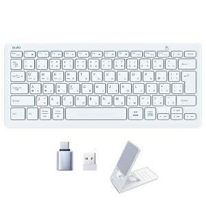 yBluetooth5.2+2.4GHzΉzCX L[{[h JIS{z Bluetooth L[{[h Type-CϊA_v^[t  L[{[h p\R ^ubg X}z Windows Mac iOS Android 4VXe 4fo