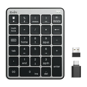 �y2�䓯���ڑ��z�e���L�[ ���C�����X Bluetooth+2.4GHz numlock��A�� ���� �e���L�[ �d�� 28�L�[ �����L�[�{�[�h Bluetooth �e���L�[�{�[�h iOS Windows Android ���C�����X �e���L�[�p�b�h Bluetooth�L�[�{�[