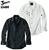 作業服 作業着 ワークユニフォーム 春夏用 Jawin 作業服　長袖シャツ かっこいい・おしゃれ 自重堂 ジャ…