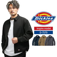 ディッキーズ ストレッチ長袖ジャケット 作業着 作業服 秋冬用 メンズ レディース D-7570 XS-3XL