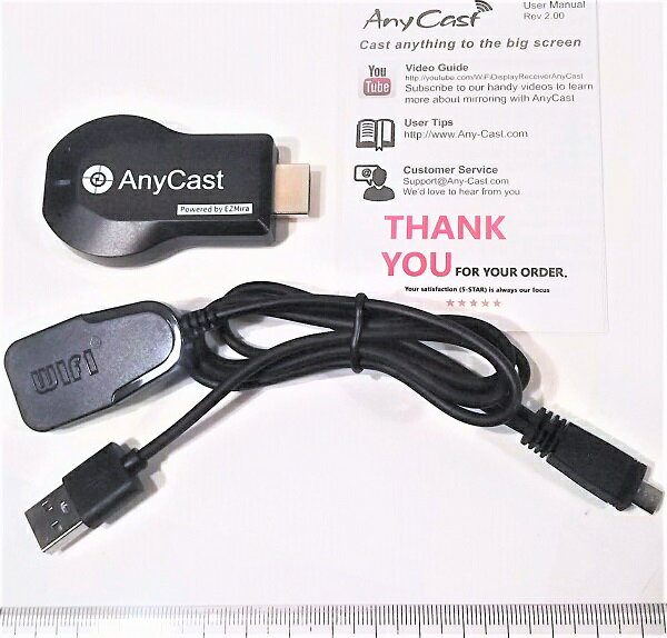 楽天市場 スマホミラーリングワイヤレスwi Fiでディスプレイhdmiへ Dlna Airplay Miracast対応 Anycast ｔａｆｕｏｎ楽天市場店