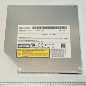 内蔵スリムブルーレイドライブ(BD-RE) SATA接続 24x　Panasonic　 パナソニック UJ-240